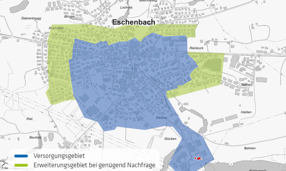 EZL Versorgungsgebiet Eschenbach